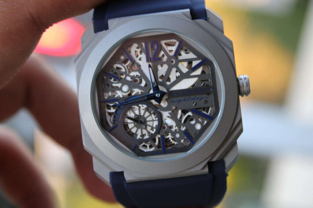 Bvlgari Octo Finissimo Skeleton Blue Band 40mm