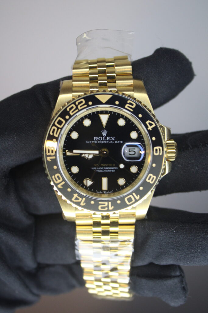 Super Clone Rolex GMT Master II 126718 Yellow Gold