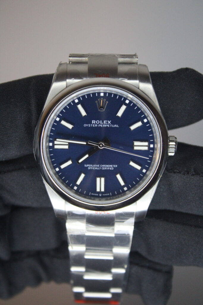 Super Clone Rolex Oyster-Perpetual 41mm Blue Dial