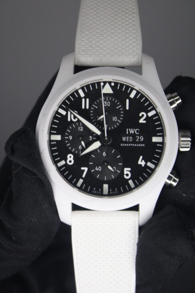 Super Clone IWC Pilot Ceramic WHITE