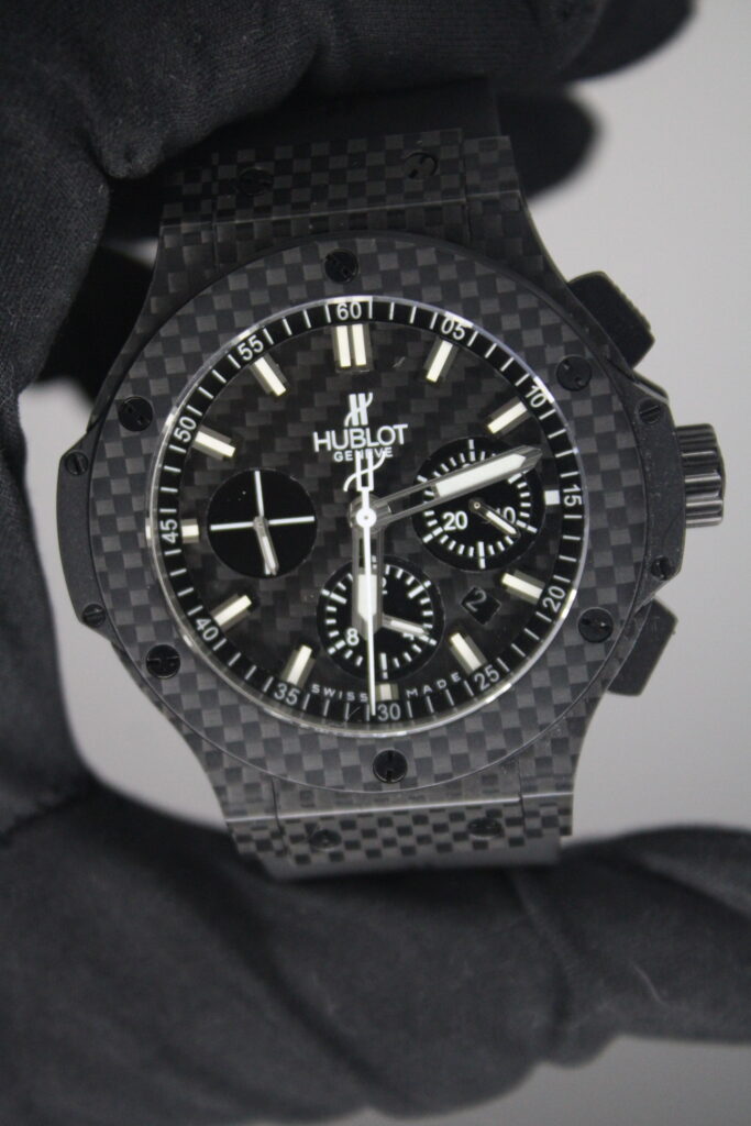 Hublot Super Clone Big Bang Carbon Fiber 44mm