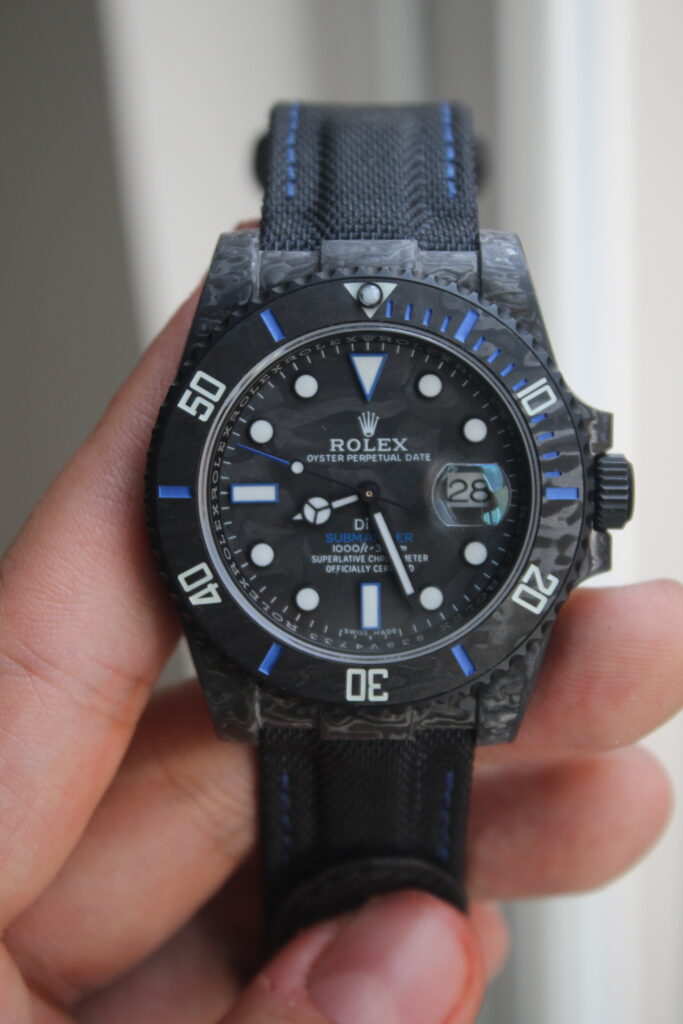 DiW Submariner Carbon Fiber Case 41mm