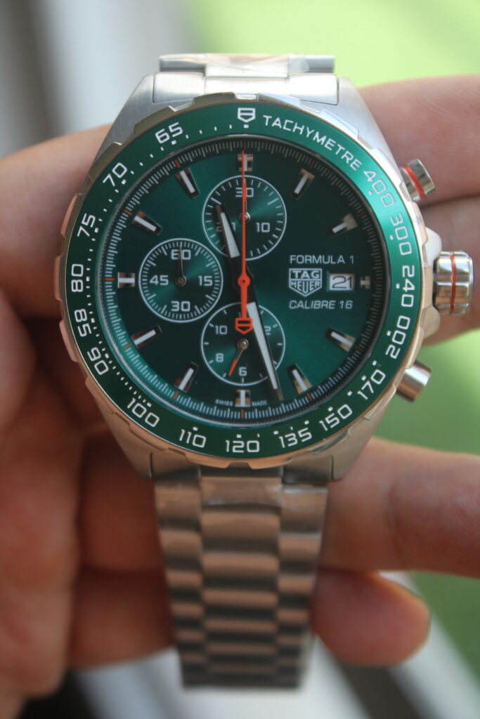 Tag heuer Formula 1 calibre 16 Green – 43mm