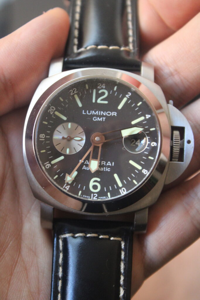 PANERAI Stainless Steel 44mm PAM00088 Luminor GMT PAM