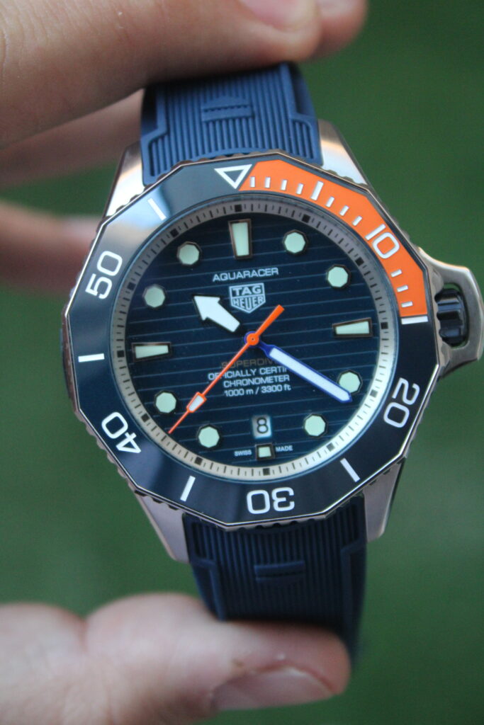 Tag heuer Aquaracer Orange Blue