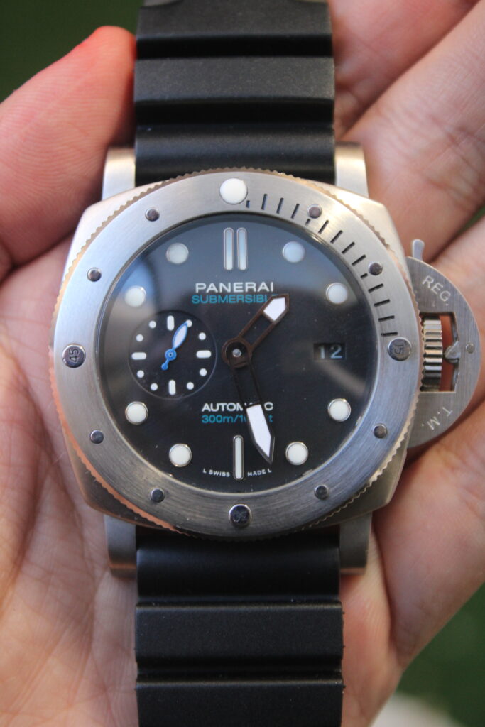 Panerai Sumersible Blue