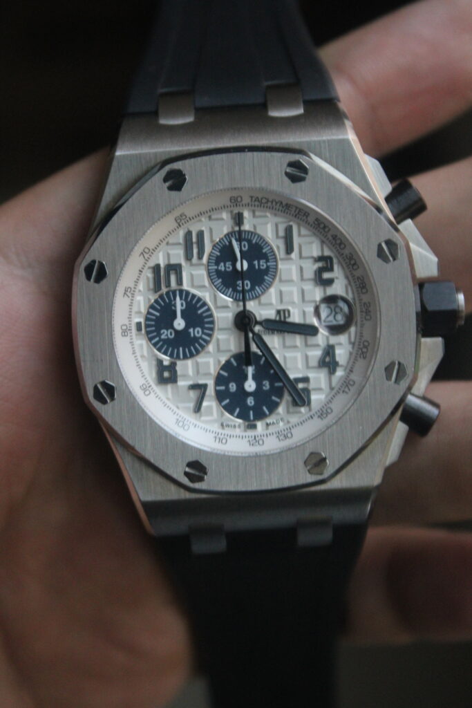 Super Clone AUDEMARS PIGUET Chronograph Panda blue 42mm