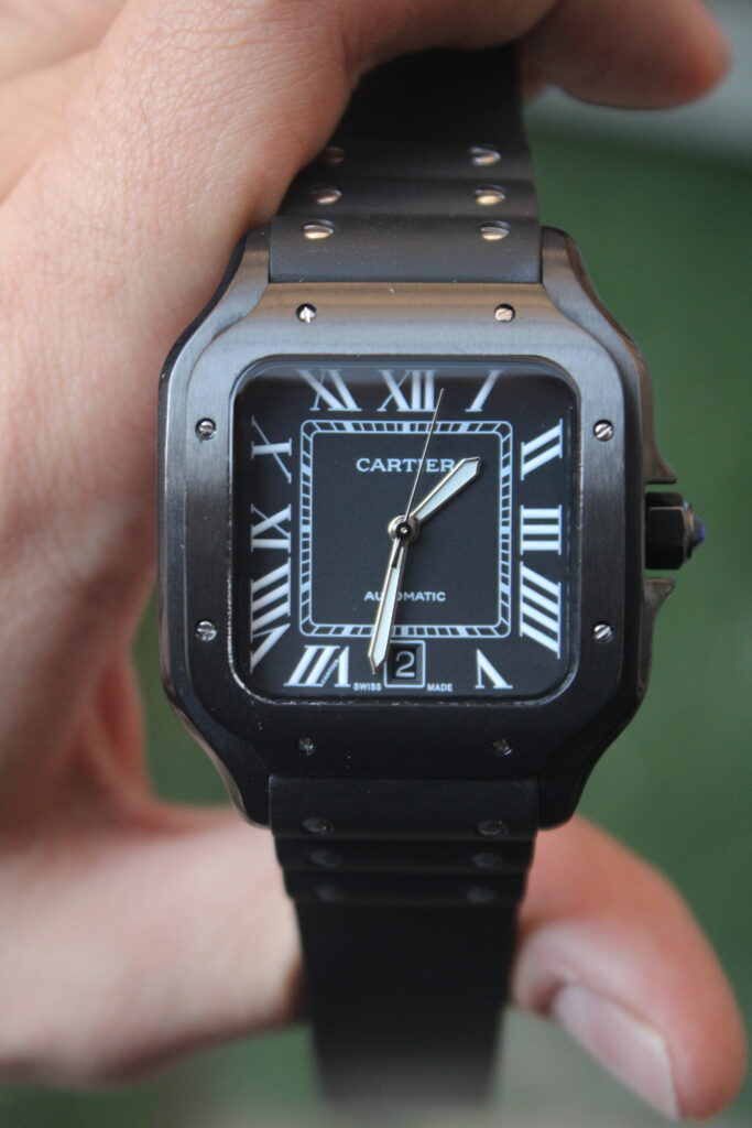 Cartier Santos BLACK