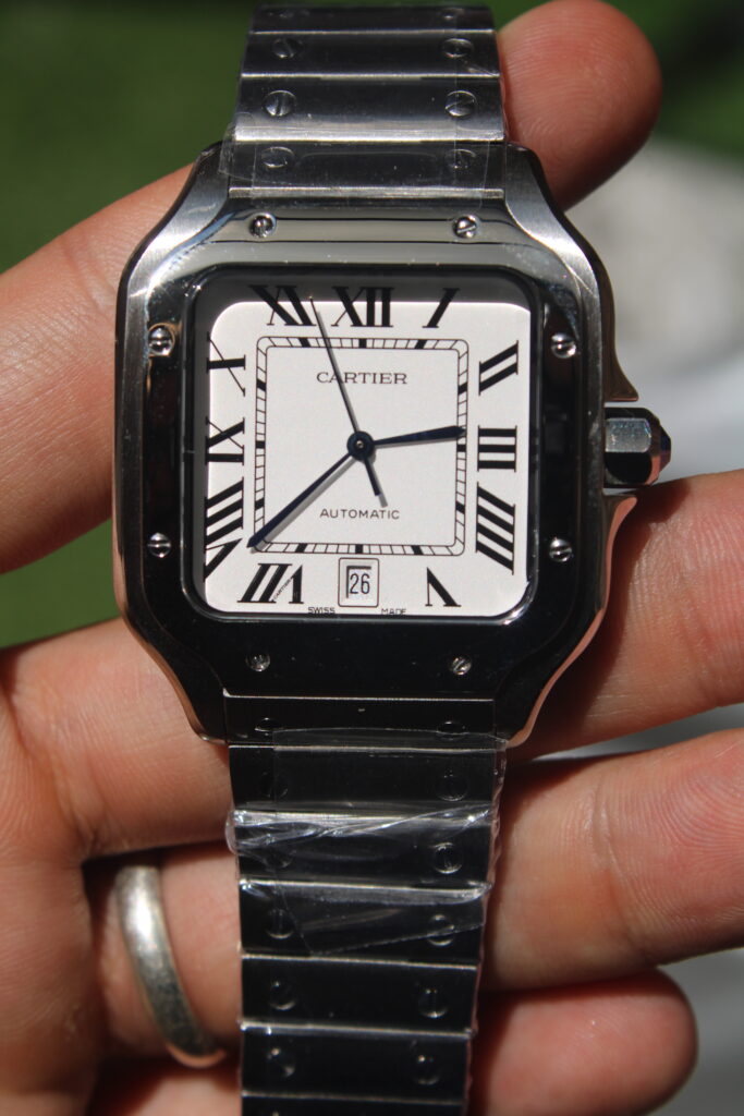 Cartier Santos 100 White 41MM
