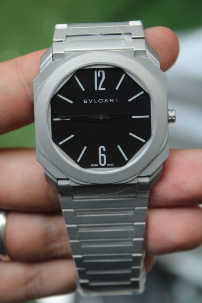 Bvlgari  Finisimo Titanium Black dial