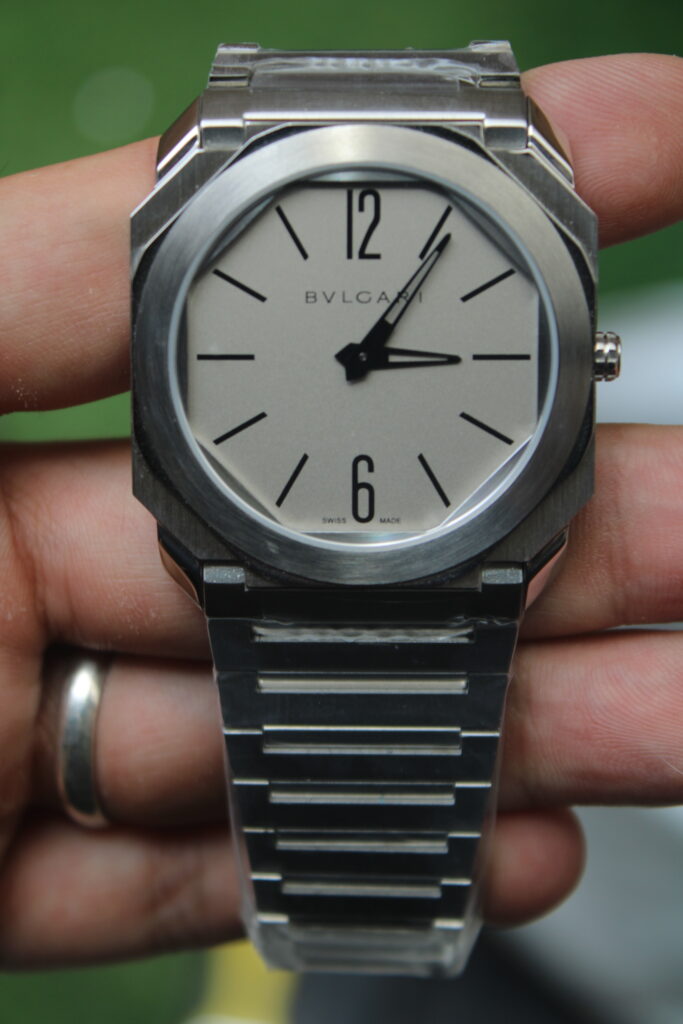 Bvlgari  Finisimo Stainless Gray Dial