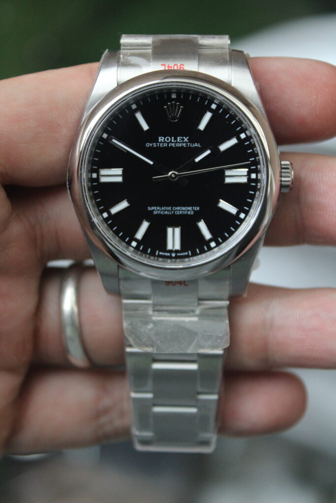 Super Clone Rolex Oyster-Perpetual 41mm Black Dial