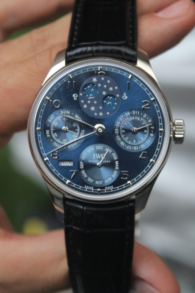 Super Clone Blue IWC Portugieser Moonphase 44mm