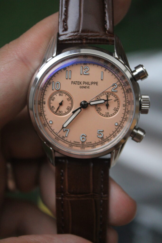 Super Clone Patek Philippe Complications Chronograph 5172G-010 Salmon Dial