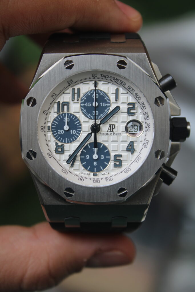Super Clone AUDEMARS PIGUET Chronograph Panda Blue