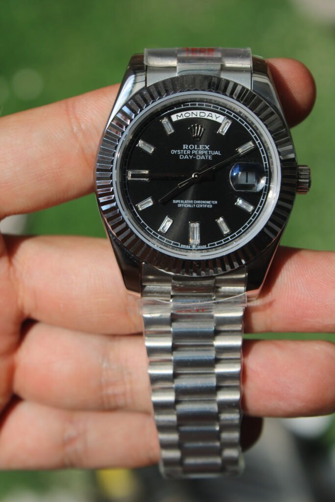 Rolex Presient 41mm Baguette